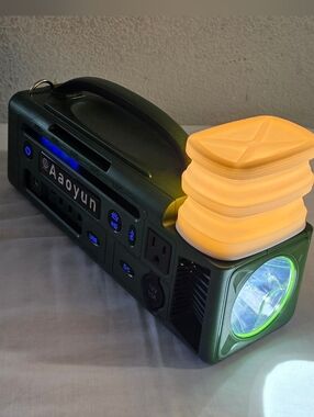 Portable Power Station for Outdoor Indoor activities Medical Emergency Blackout